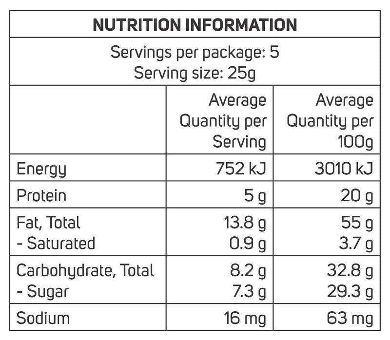 Ginger Vanilla Activated Almonds 125g